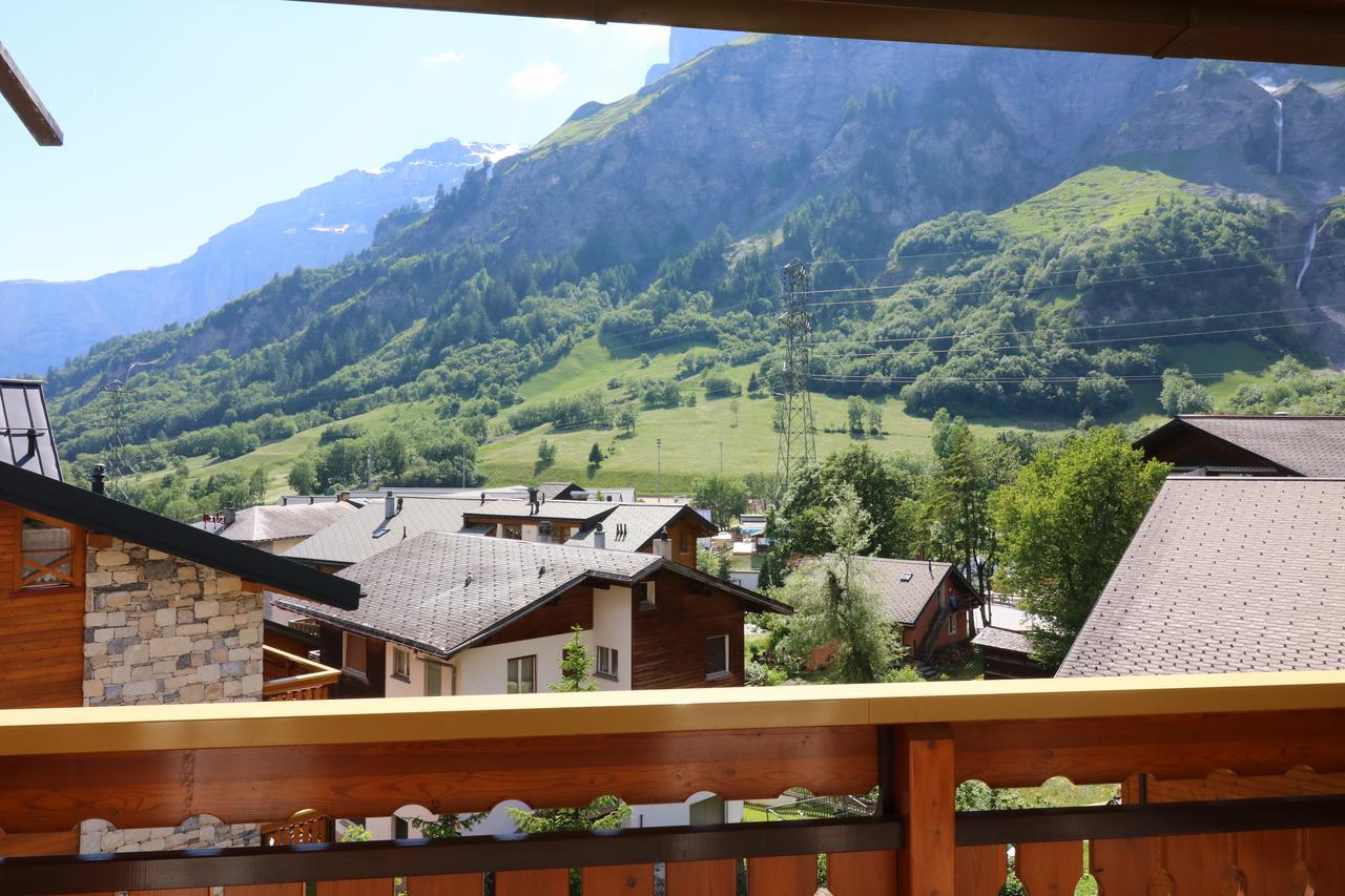 Adlerhorst Apartment Leukerbad Bagian luar foto